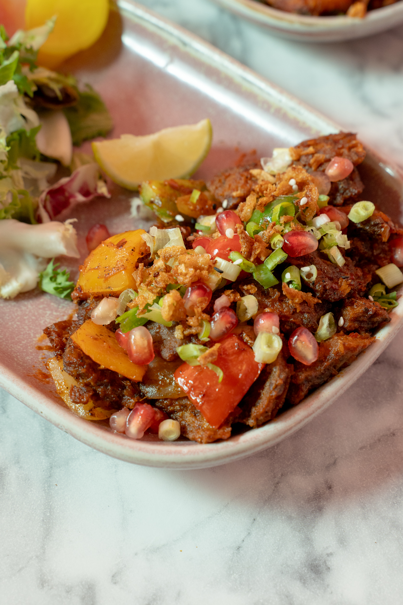 Crispy Chilli Chick'n / Lamb