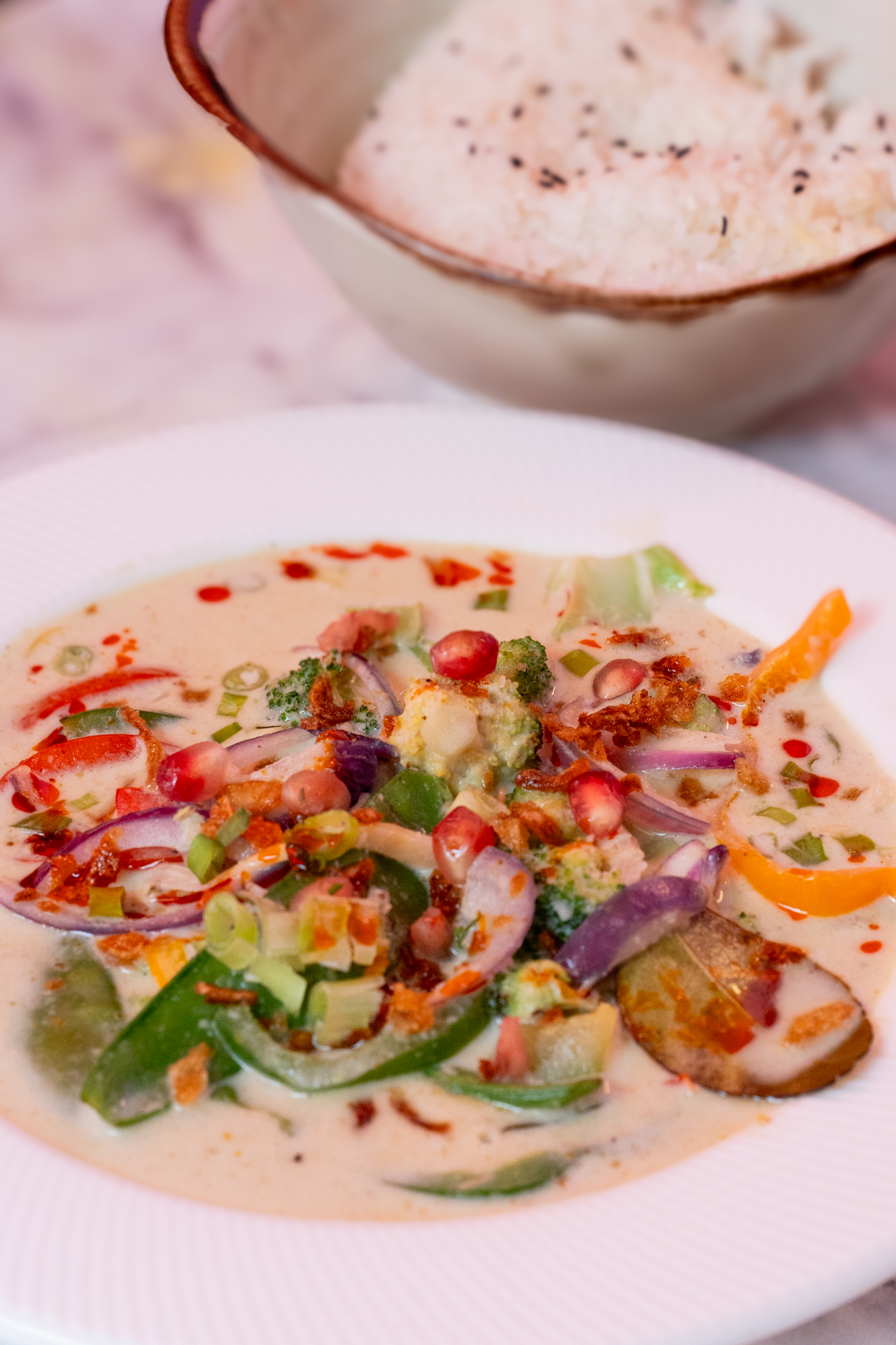 Thai Green Curry (Veg / Tofu / Chick'n)