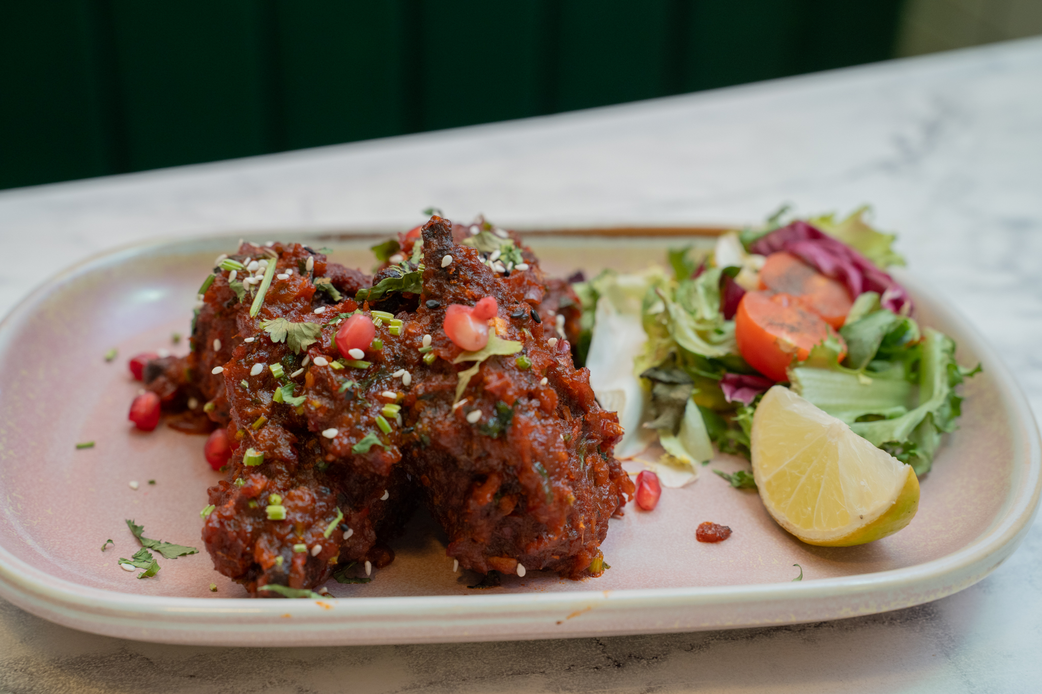 Vegan Lamb Pepper Fry